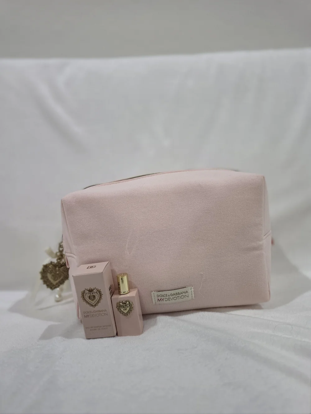 Dolce & Gabbana MyDevotion Pink Cosmetic Pouch.